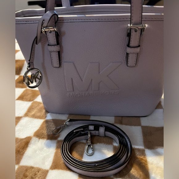 MICHAEL Michael Kors Lavender Crossbody Bag - Picture 1 of 8